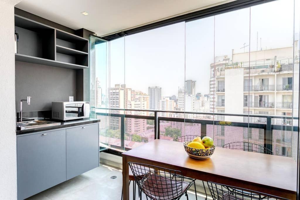 Apartamento De 1 Dormitorio No Coracao De Pinheiros Sao Paulo Dış mekan fotoğraf